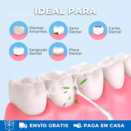 HydroSmile Pro®: Adiós a la placa y el sarro en tus dientes