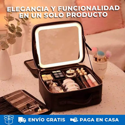 GlamLite®: La Cosmetiquera que acabará con tu desorden