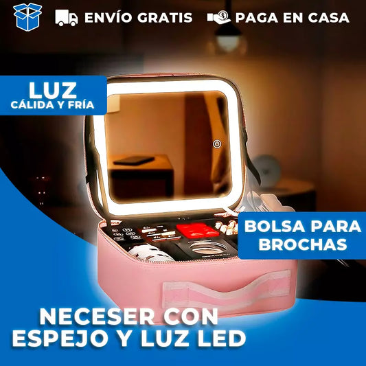 GlamLite®: La Cosmetiquera que acabará con tu desorden