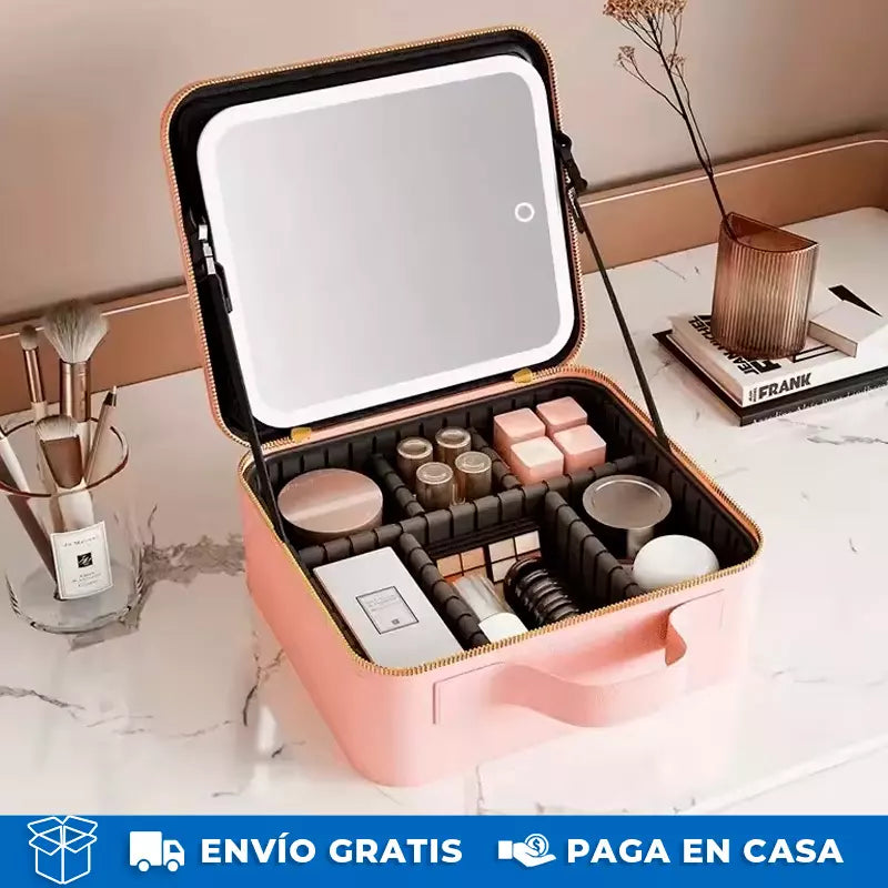 GlamLite®: La Cosmetiquera que acabará con tu desorden