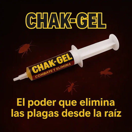 Chak Gel®: 2x1 Elimina las plagas desde la raíz